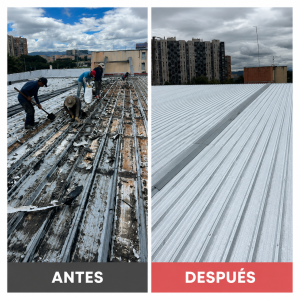 Impermeabilización con Manto Foil de Aluminio spider fachadas