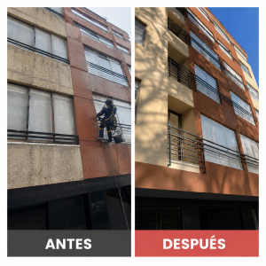 spider fachadas antes y despues